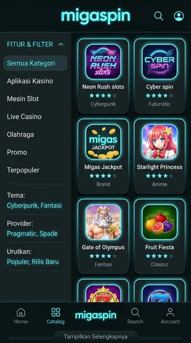migaspin – Pusat Akses Aplikasi Populer dan Kanal Uji Terbaik